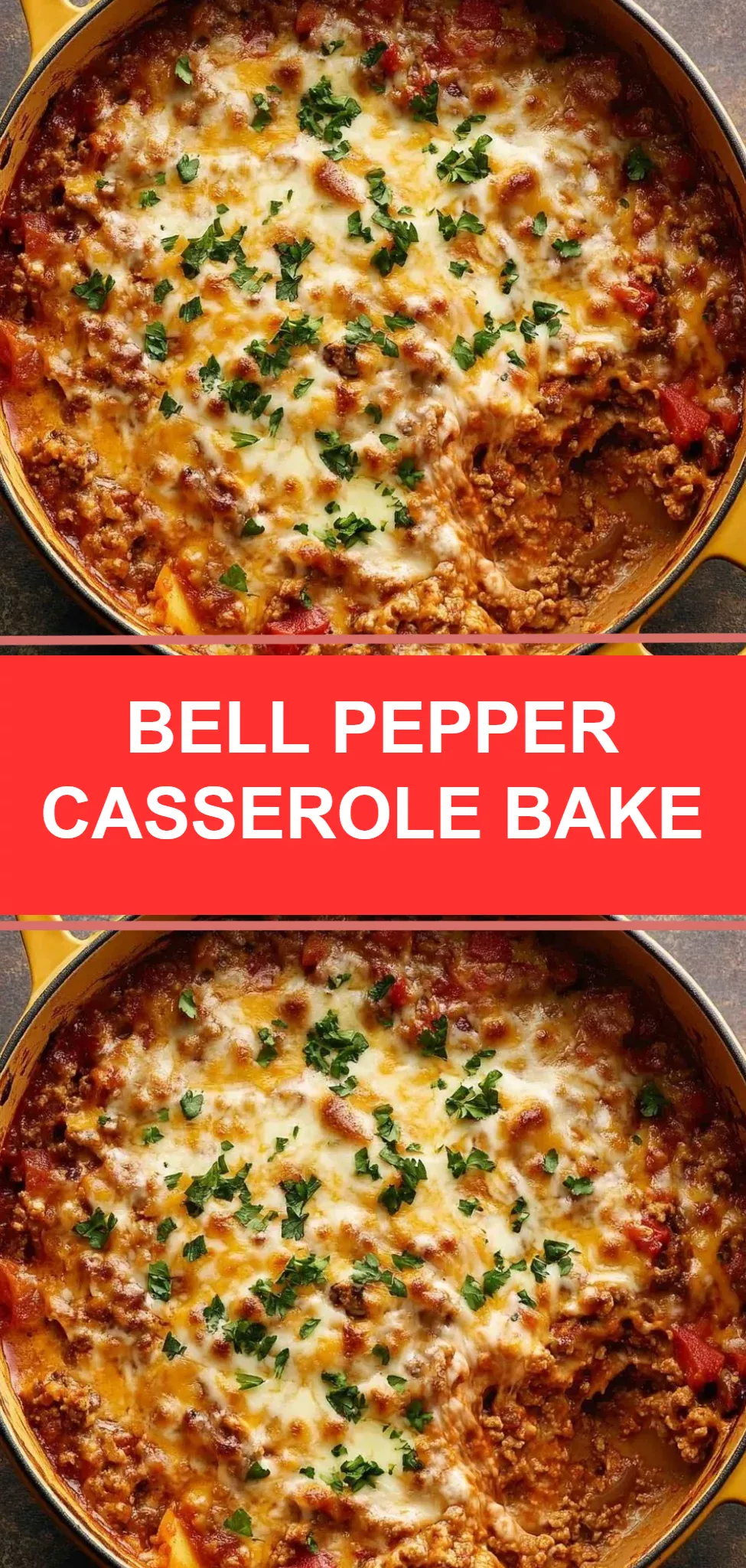 Bell Pepper Casserole Bake