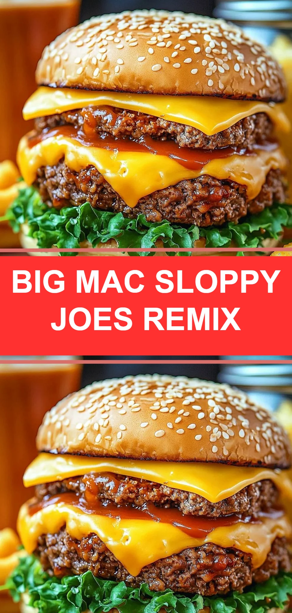 Big Mac Sloppy Joes Remix