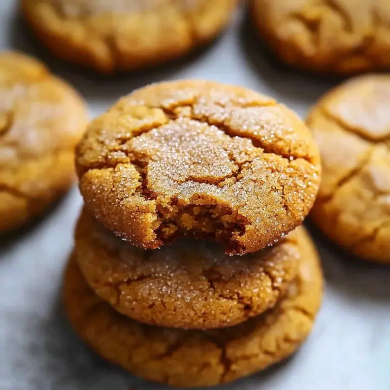 Freshly baked brown butter pumpkin snickerdoodles on a rustic table