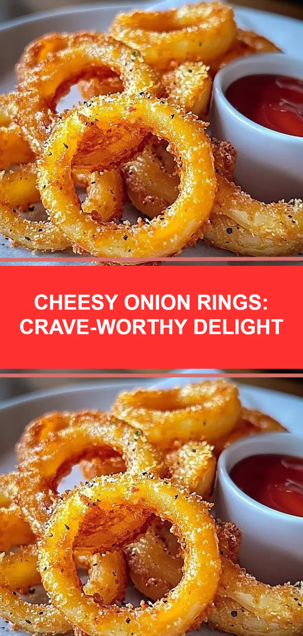 Cheesy Onion Rings: Crave-Worthy Delight