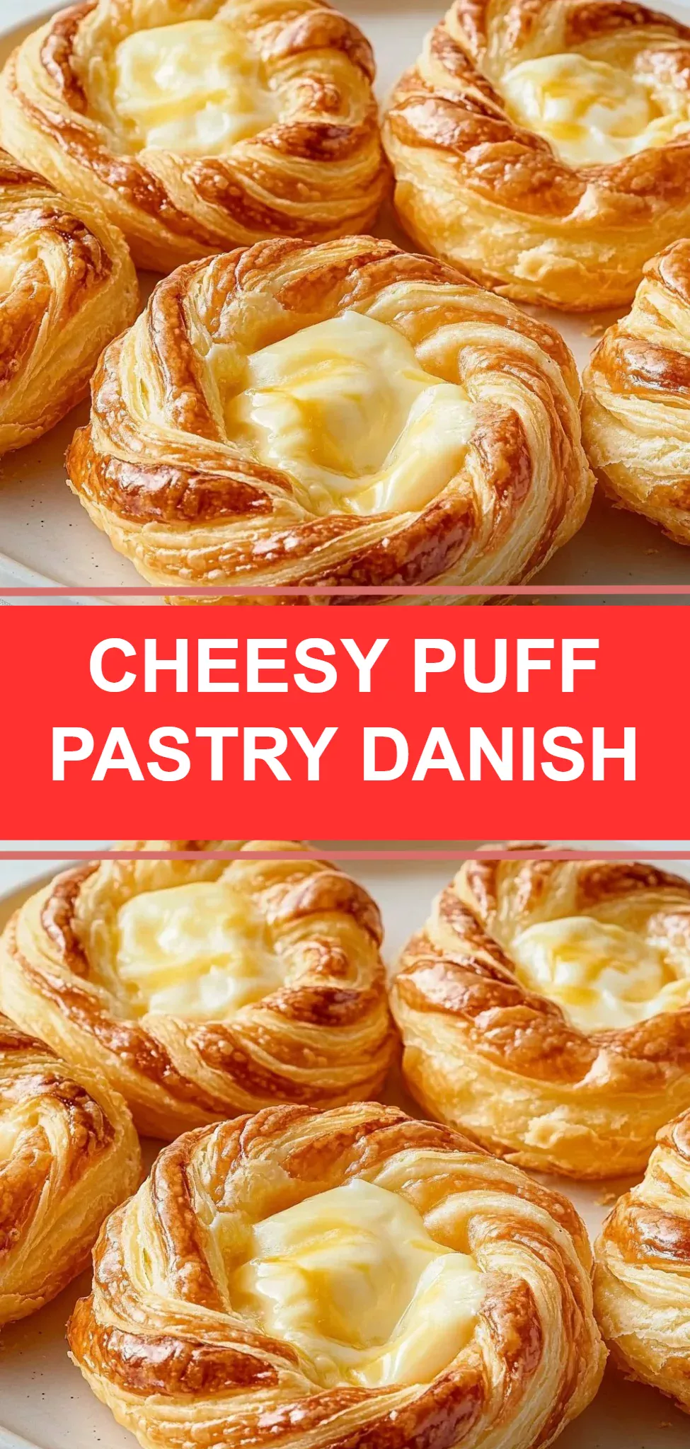 Cheesy Puff Pastry Danish