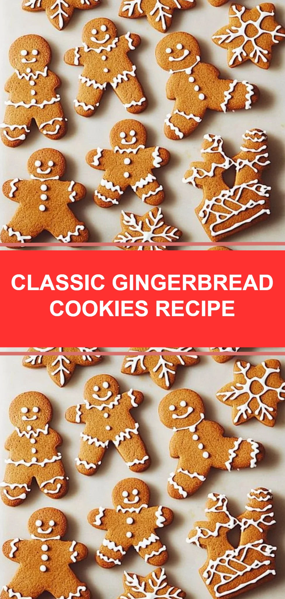 Classic Gingerbread Cookies Recipe