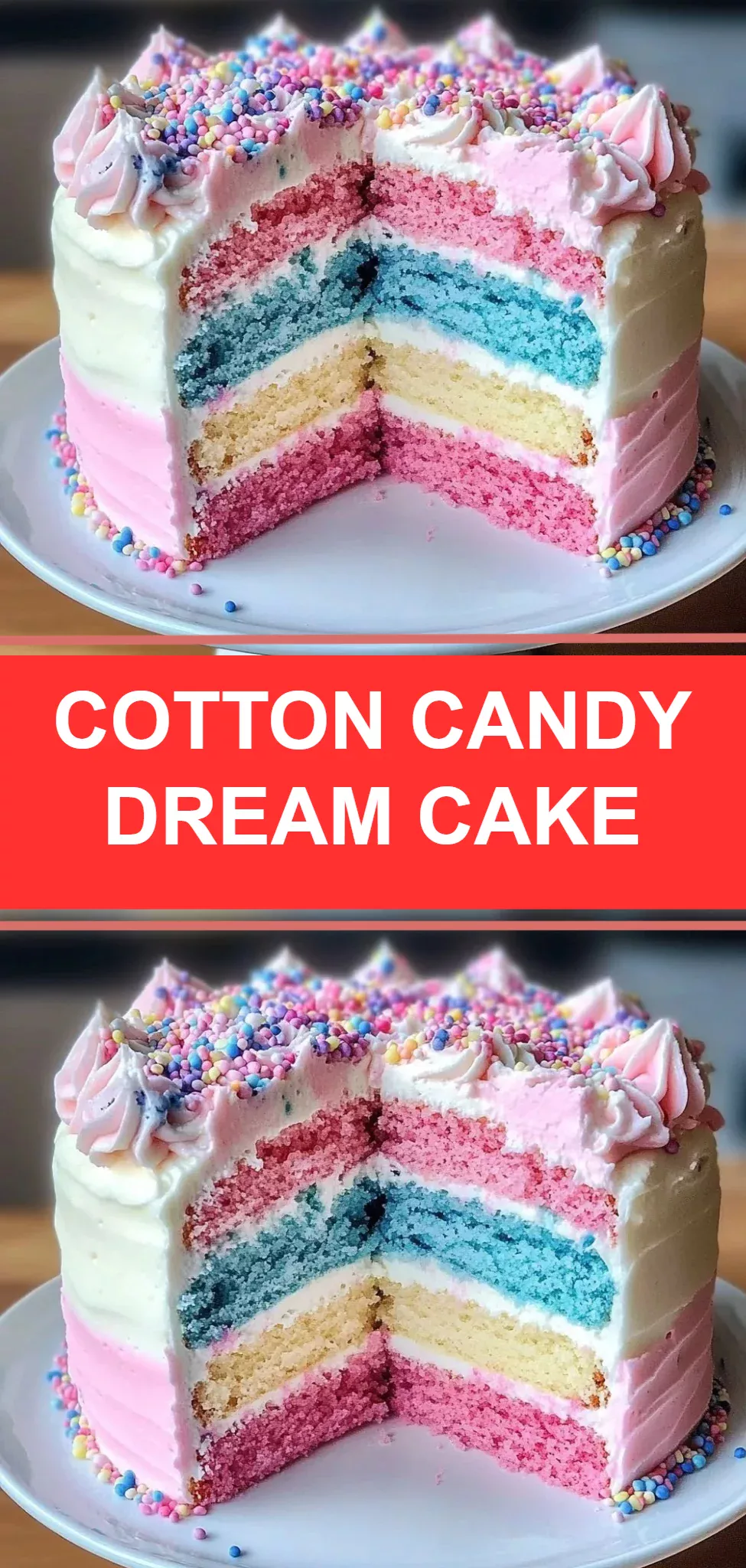 Cotton Candy Dream Cake