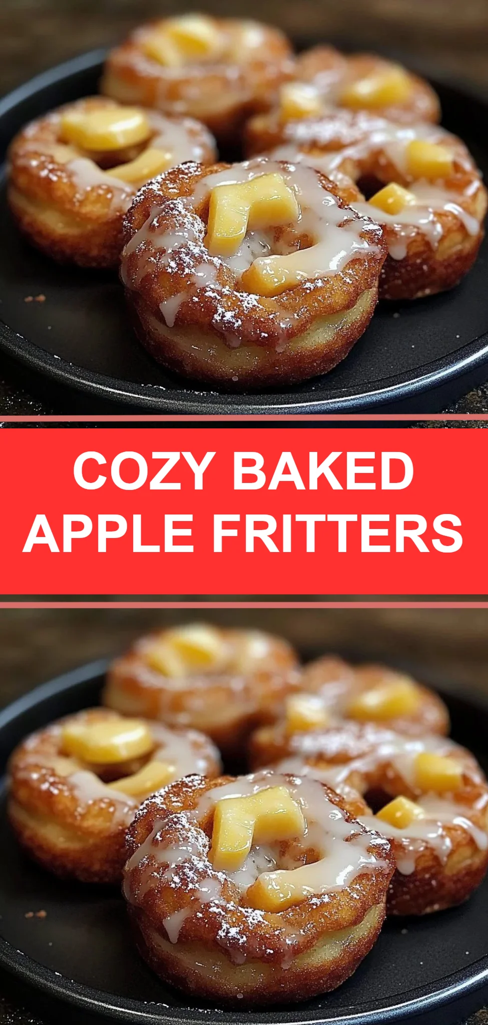 Cozy Baked Apple Fritters