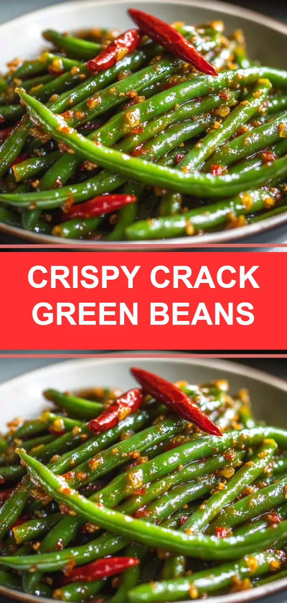 Crispy Crack Green Beans