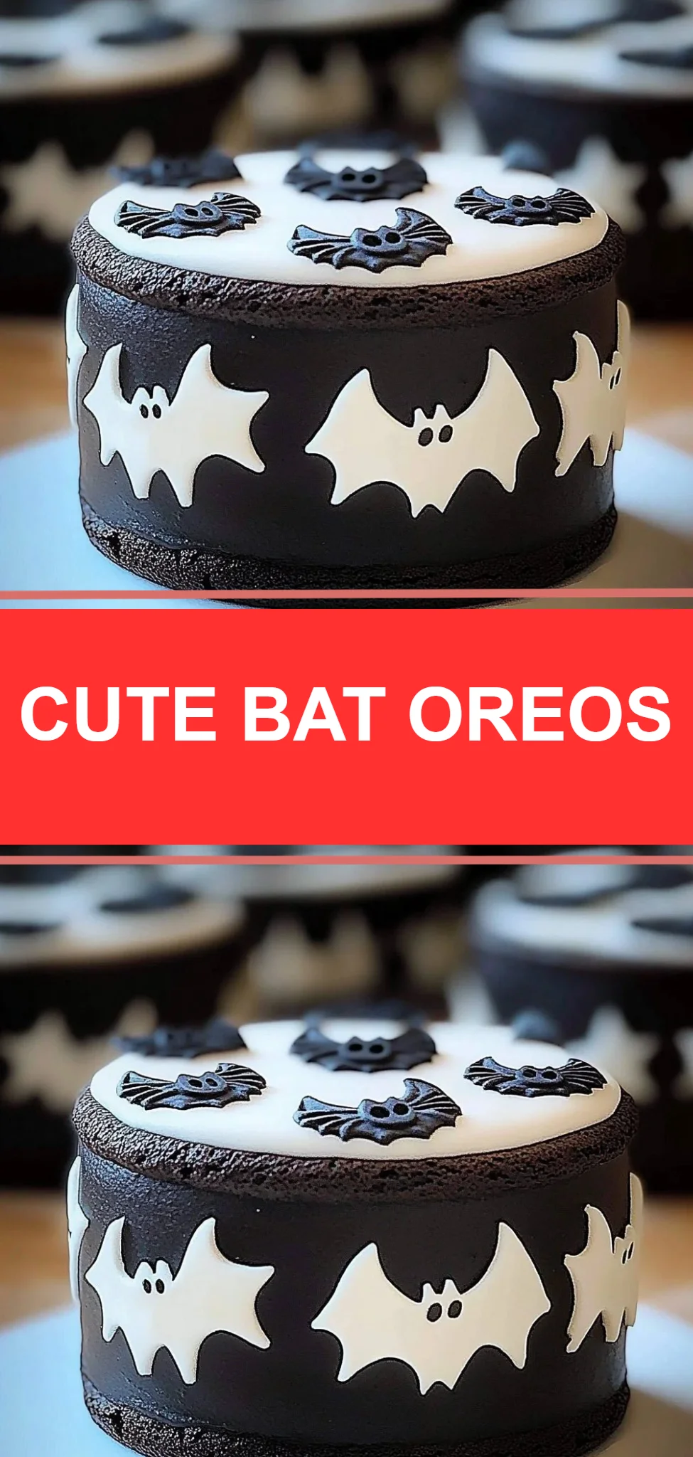 Cute Bat Oreos