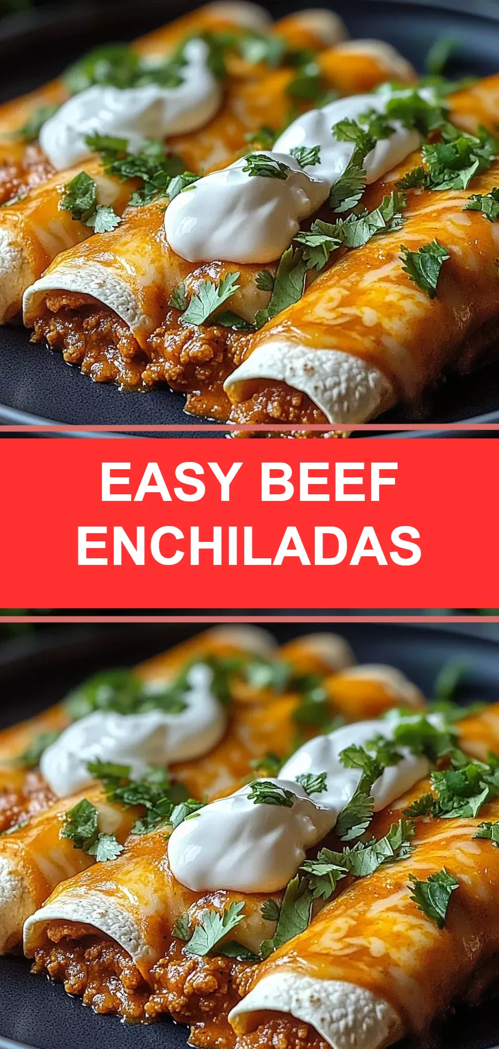 Easy Beef Enchiladas