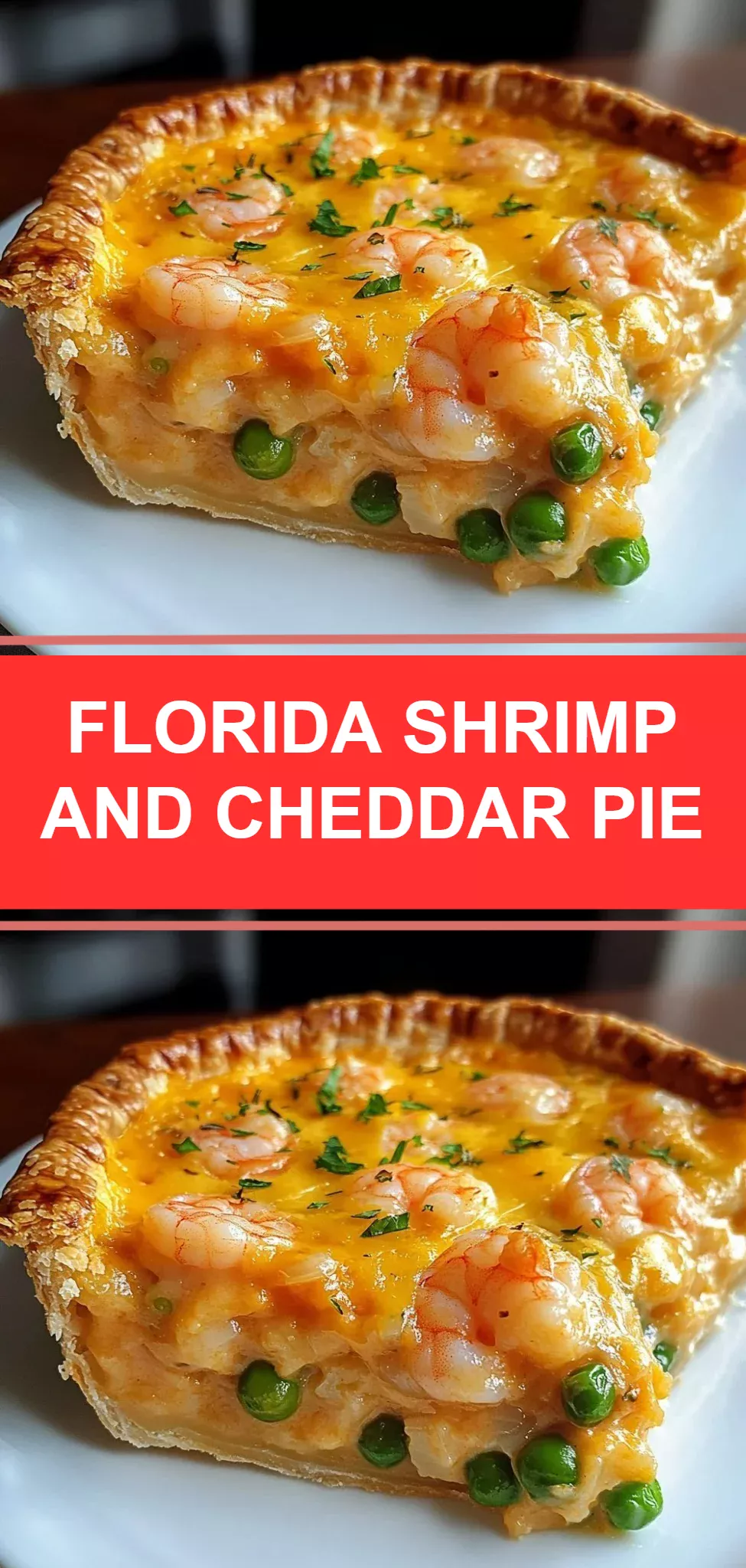 Florida Shrimp and Cheddar Pie