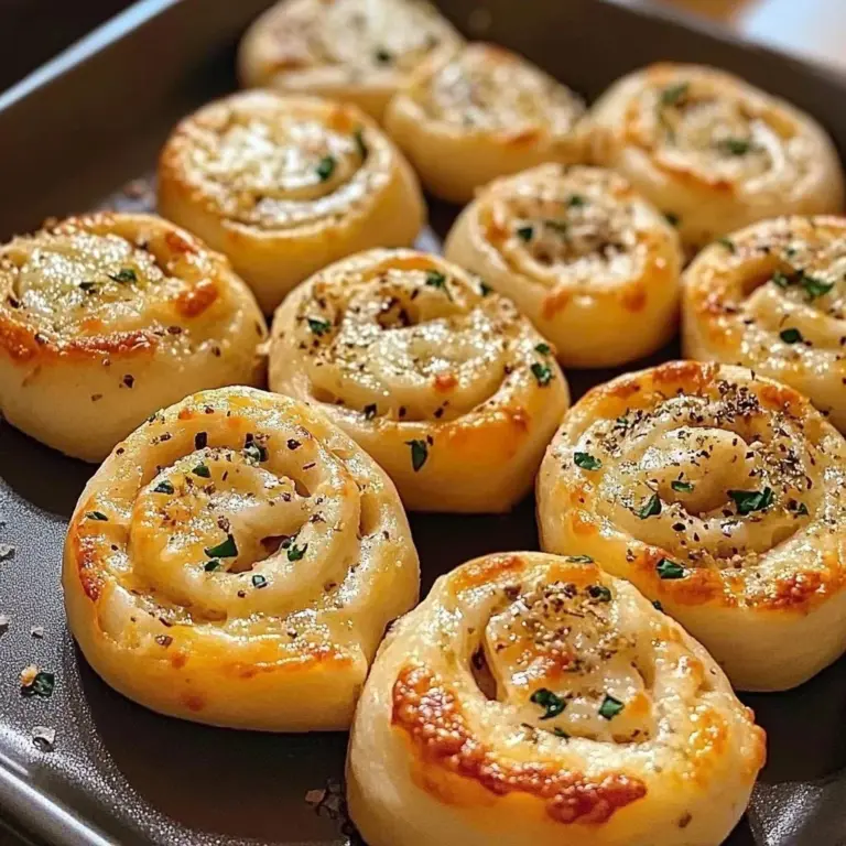 Savory Garlic Parmesan Pizza Bites served on a plate