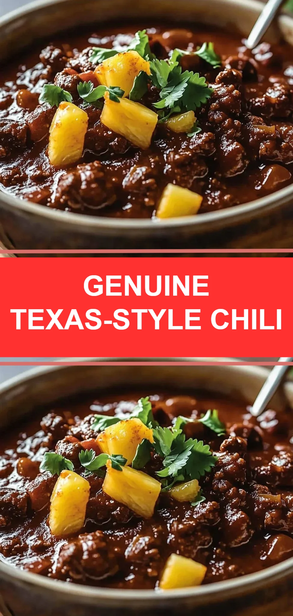 Genuine Texas-Style Chili