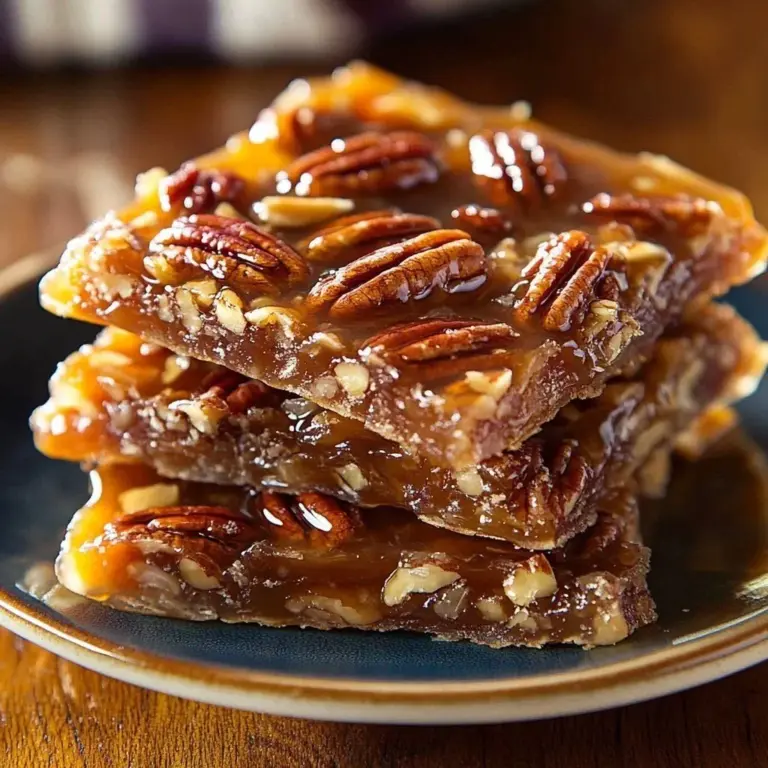 Delicious Graham Pecan Pie Bark dessert featuring pecan pie flavors