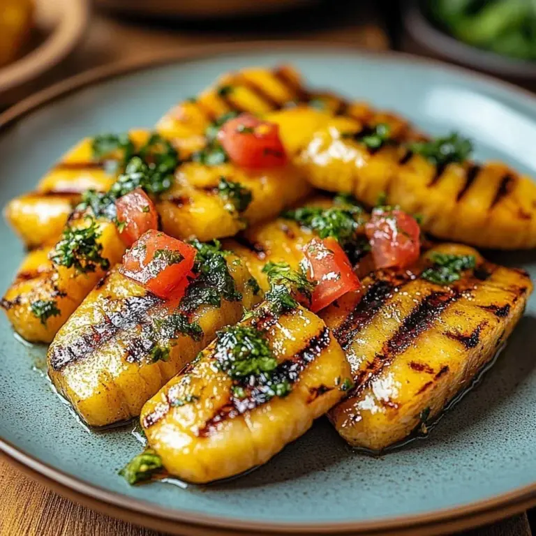 Grilled Halloumi with cherry tomatoes and fresh thyme on a plate.