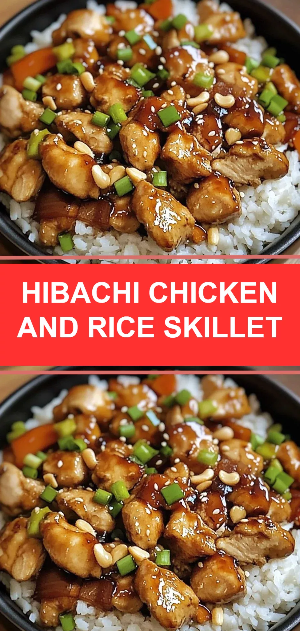 Hibachi Chicken and Rice Skillet
