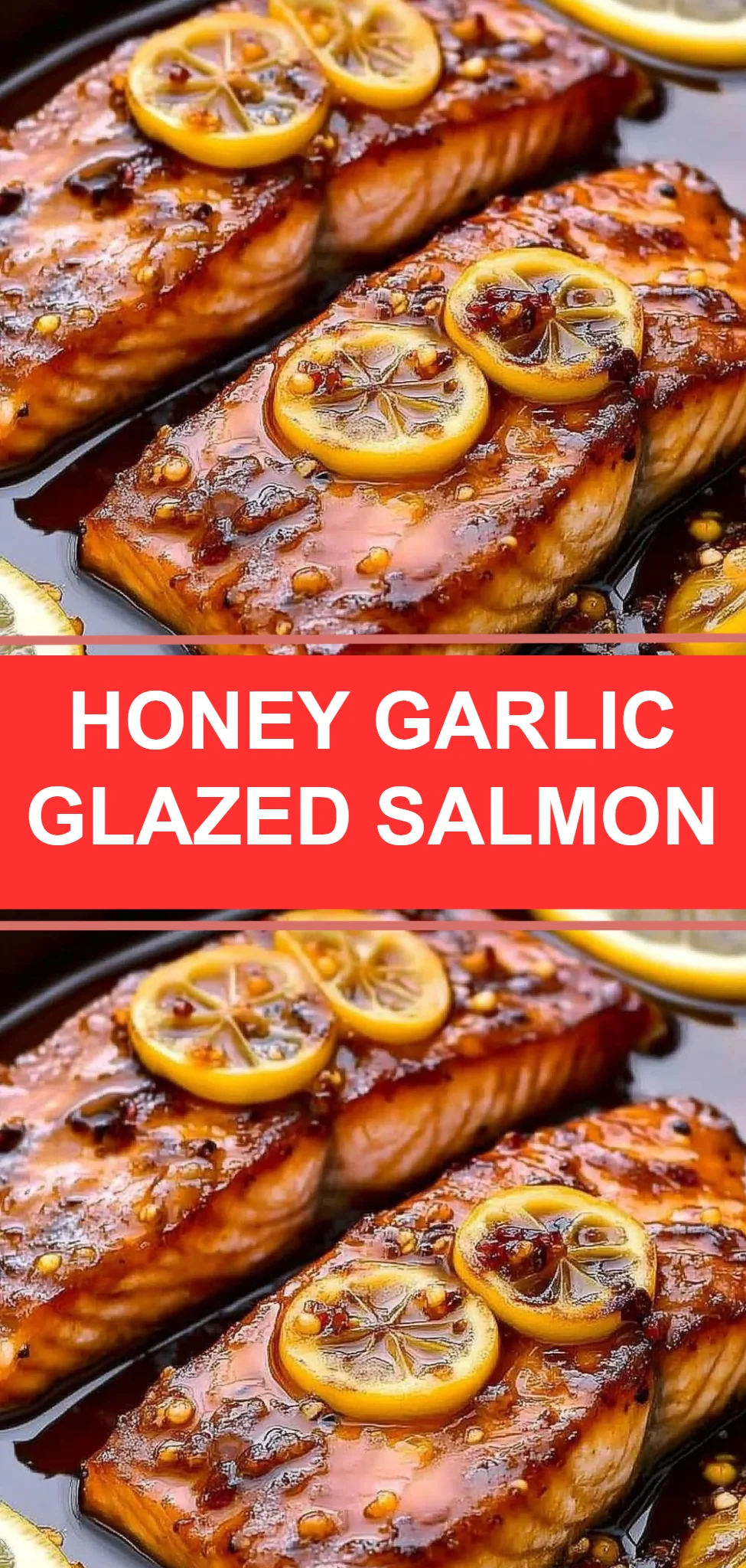 Honey Garlic Glazed Salmon