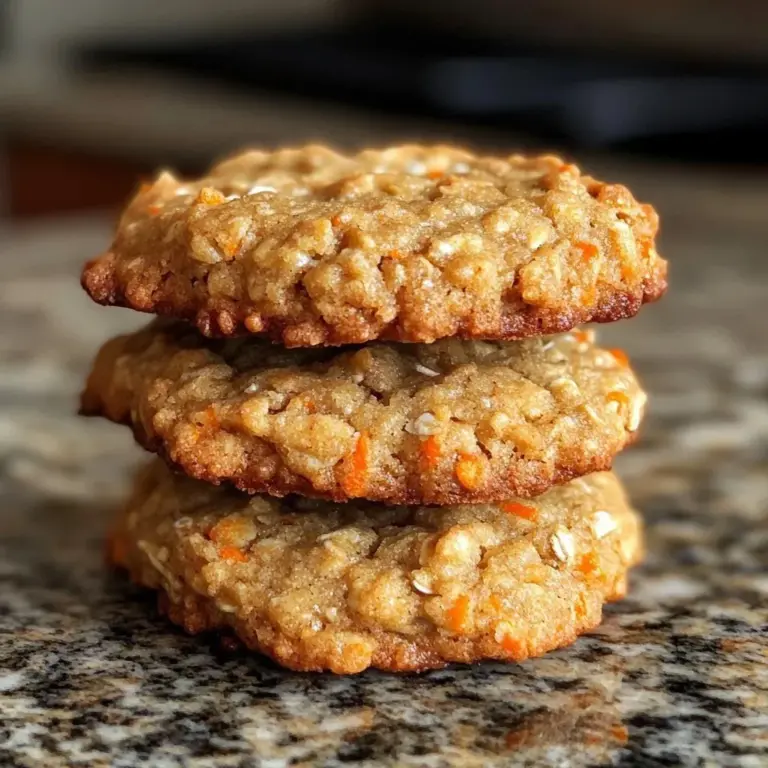 Irresistible easy carrot cake oatmeal cookies fresh out of the oven