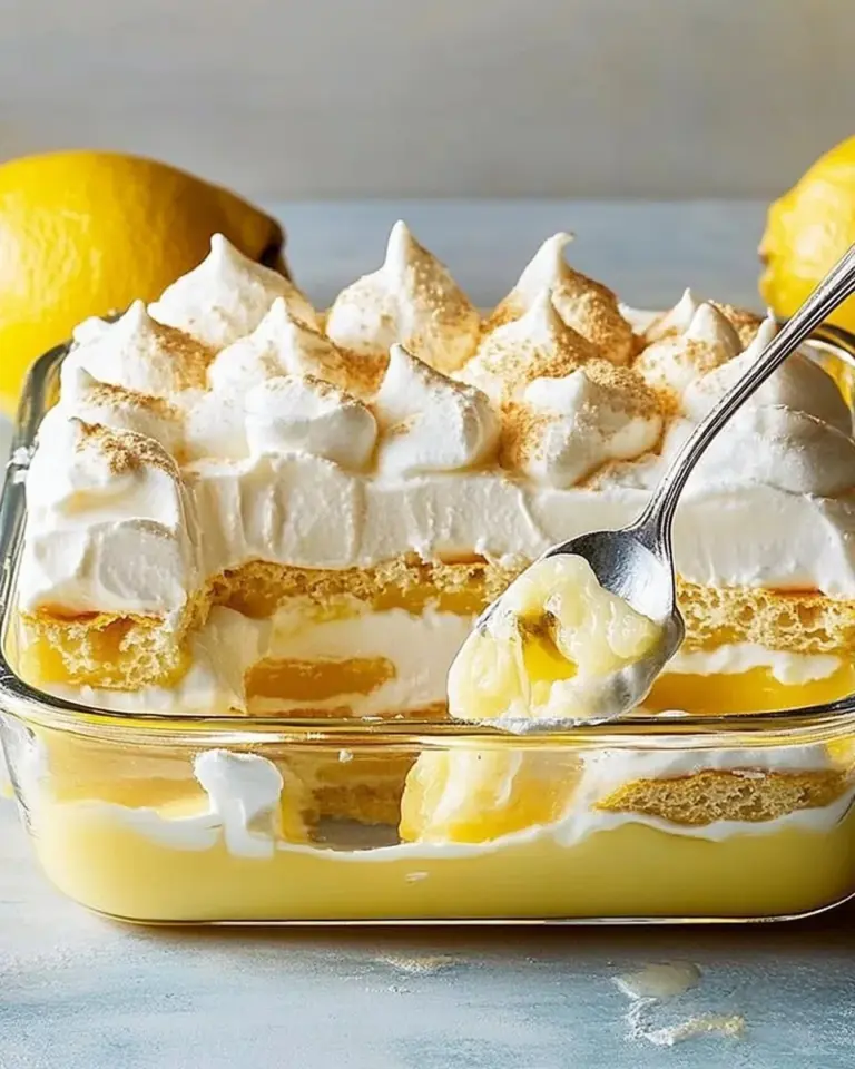 Delicious limoncello tiramisu dessert served in a glass with lemon garnish