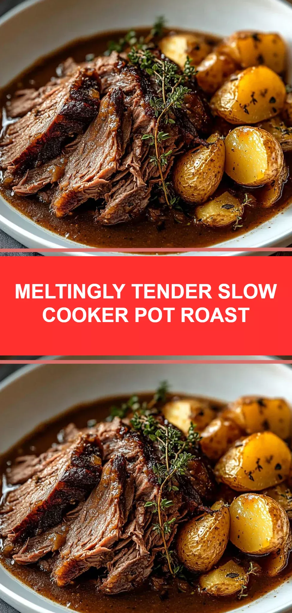 Meltingly Tender Slow Cooker Pot Roast
