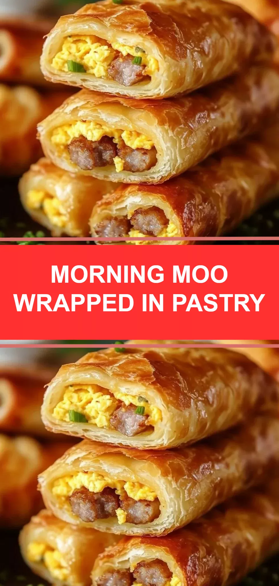 Morning Moo Wrapped in Pastry
