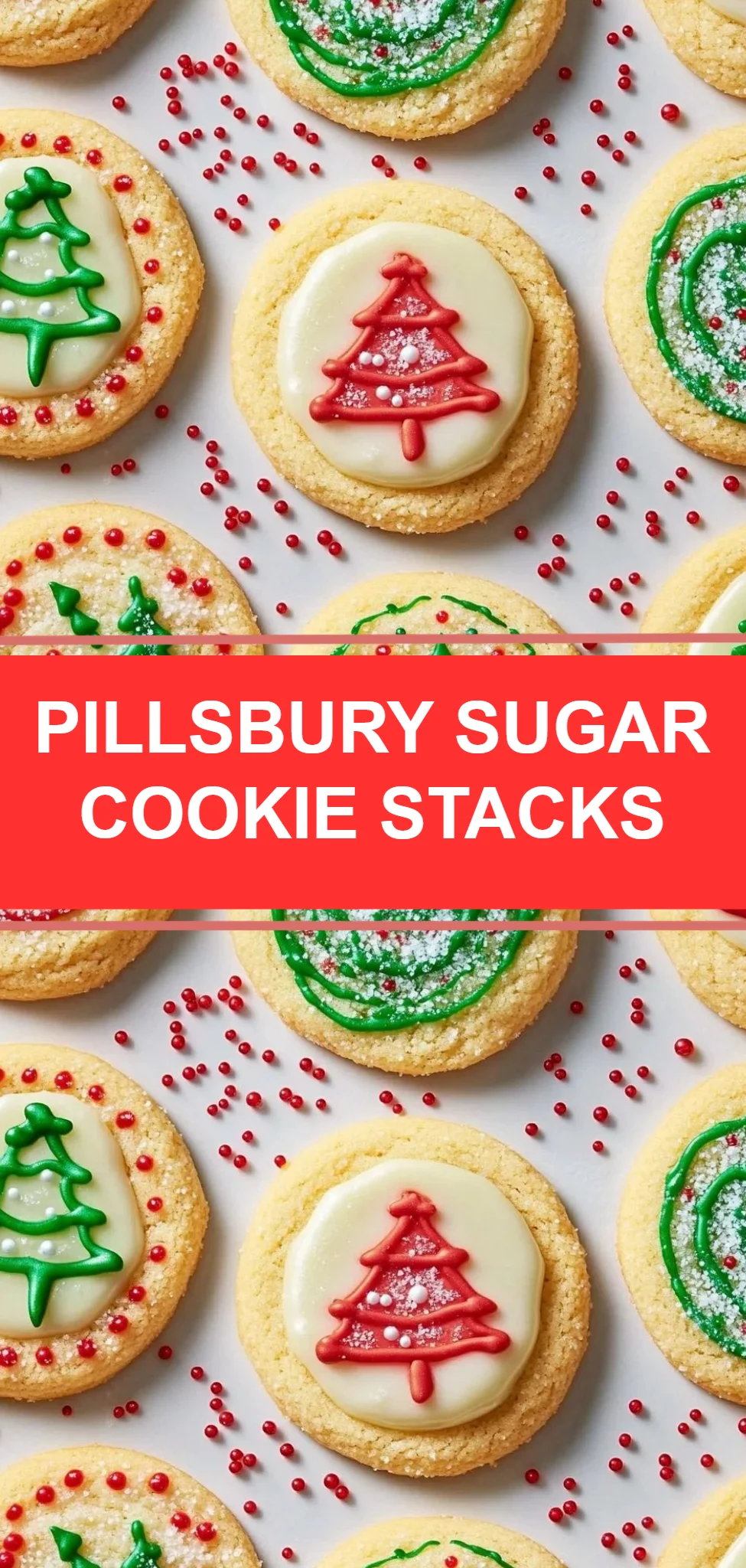 Pillsbury Sugar Cookie Stacks
