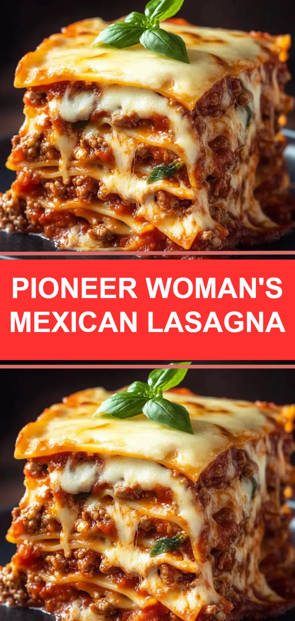 Pioneer Woman's Mexican Lasagna