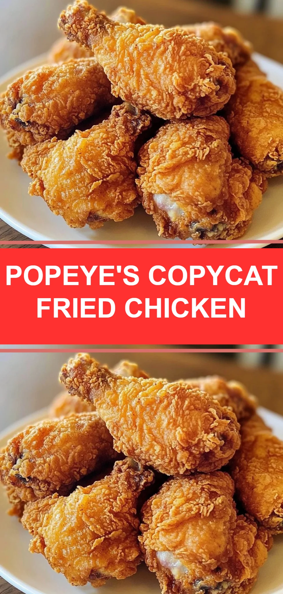 Popeye's Copycat Fried Chicken