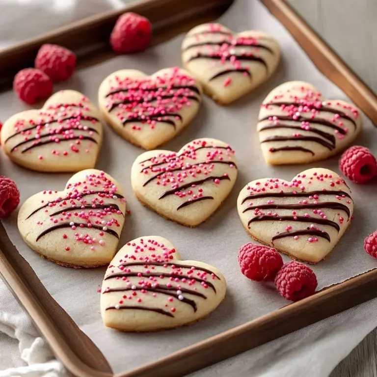 Fresh raspberry glazed sugar cookies on a plate