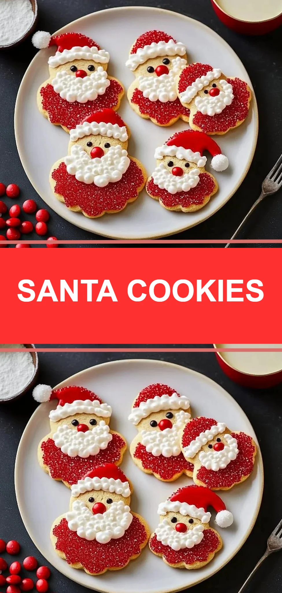 Santa Cookies