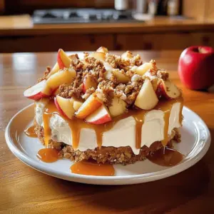 Delicious simple caramel apple dip served with fresh apple slices.