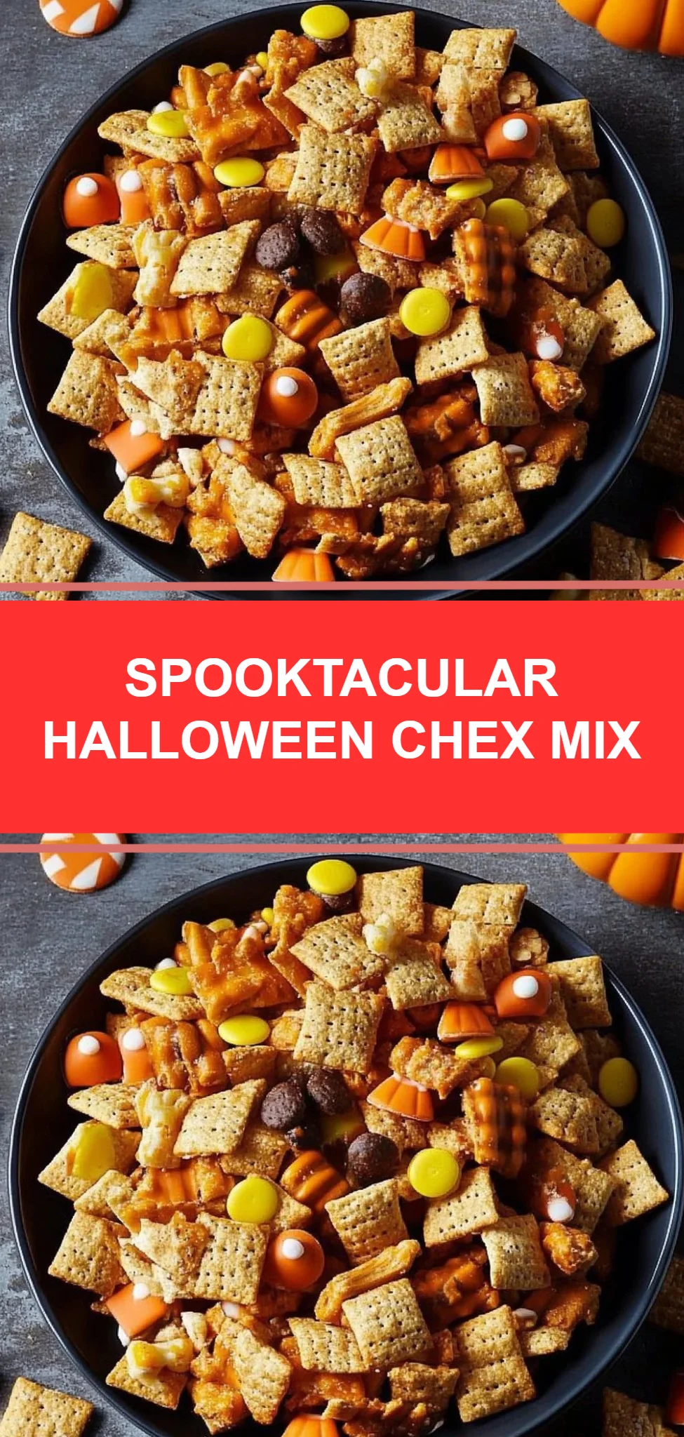 Spooktacular Halloween Chex Mix