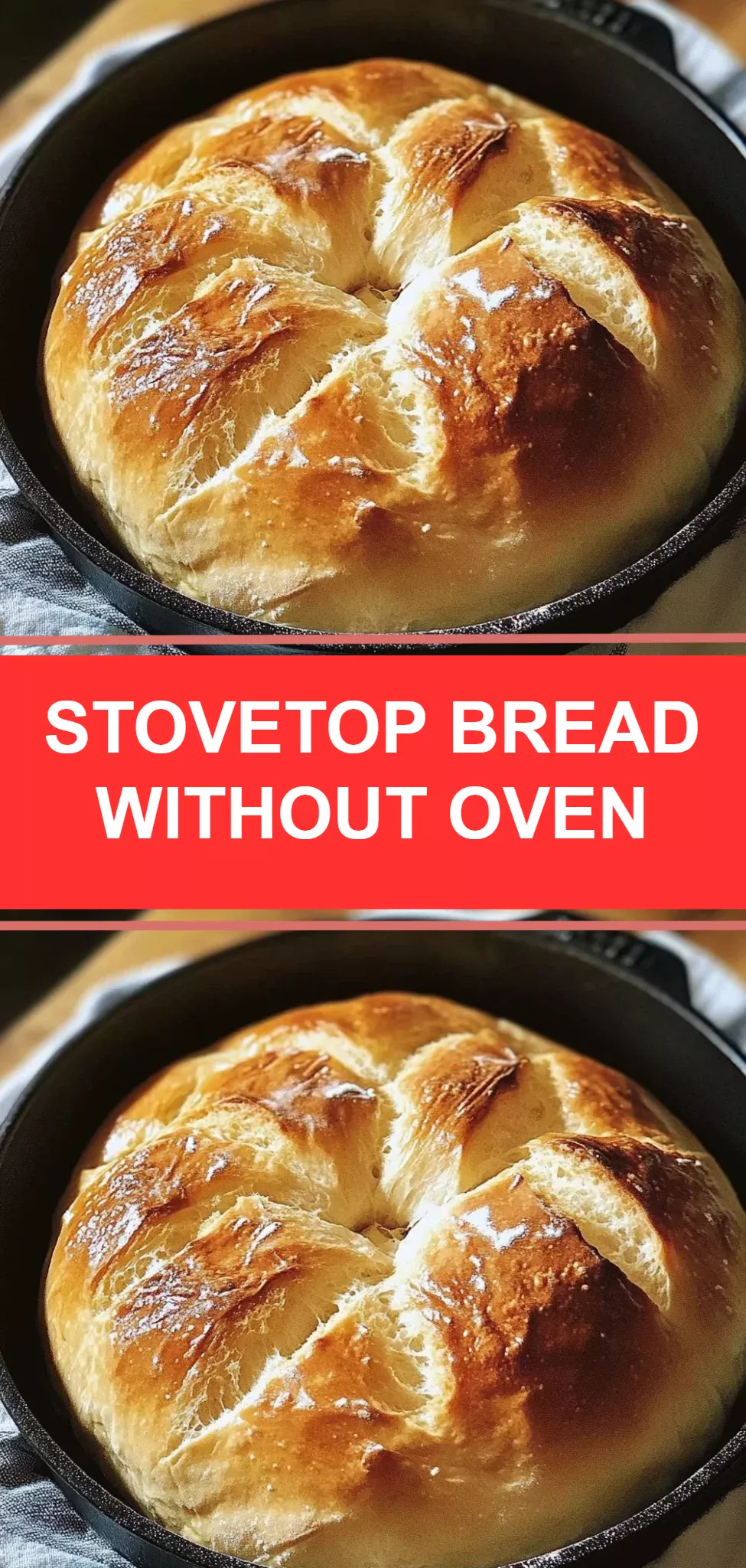 Stovetop Bread Without Oven
