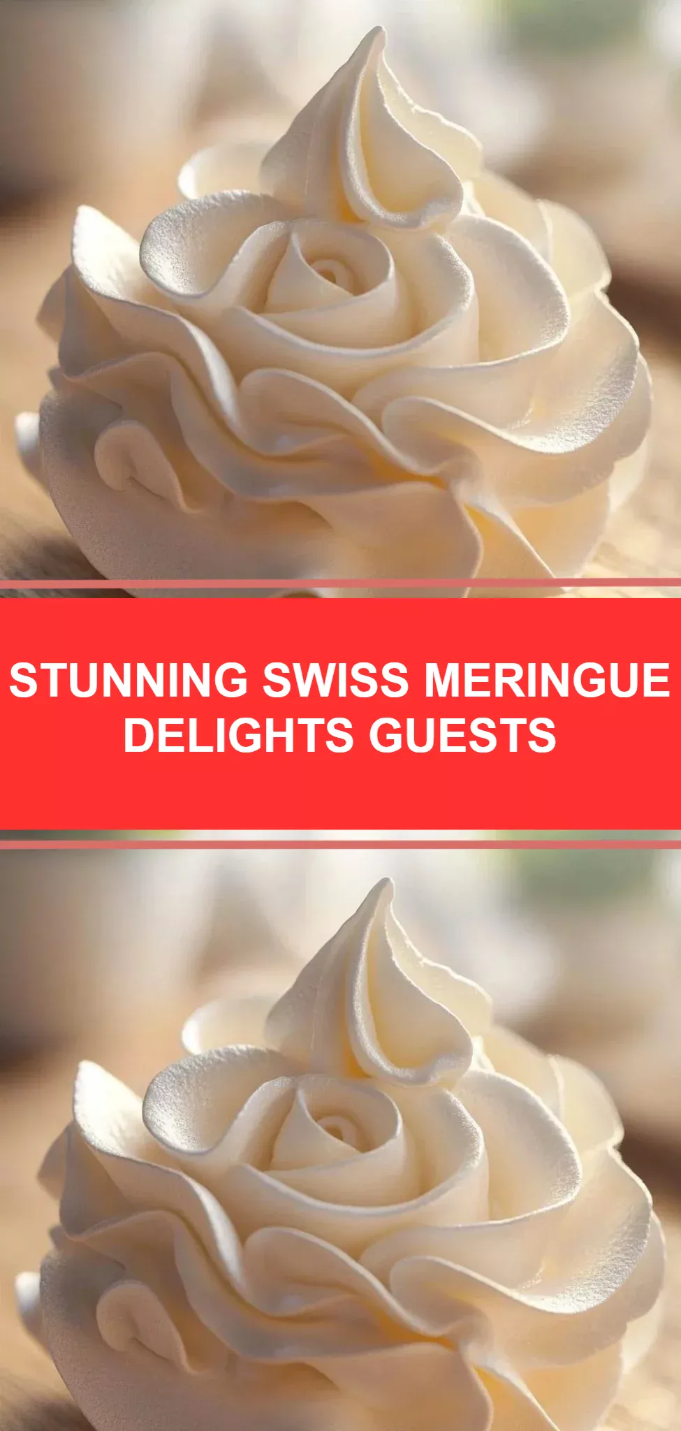 Stunning Swiss Meringue Delights Guests
