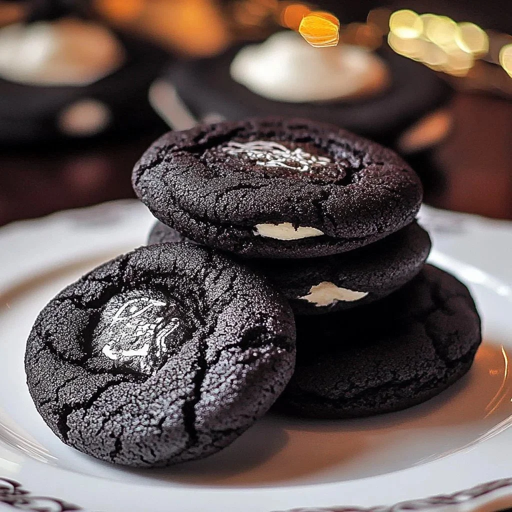Delicious Velvet Cheesecake Cookies topped with cream cheese frosting.