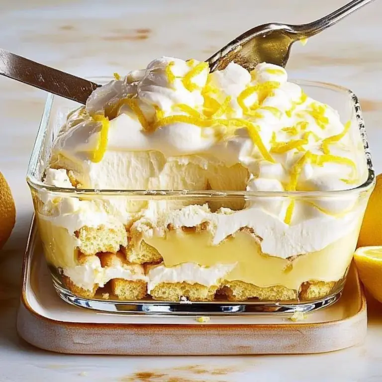 Delicious limoncello tiramisu dessert with lemon zest and mascarpone